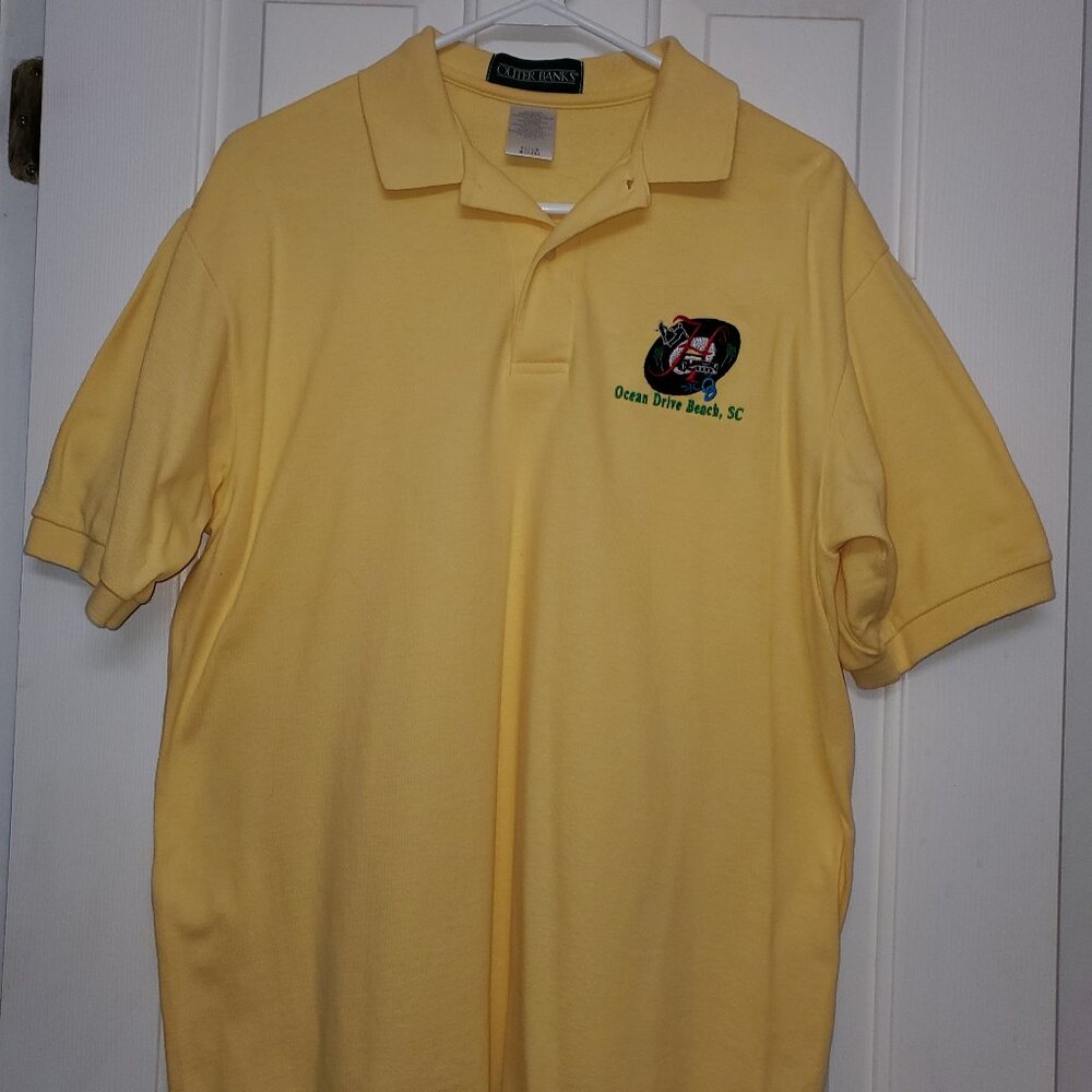 TRUE VINTAGE BEACH CLUB KNIT SHIRT FROM H'S-N-OD BEACH CLUB